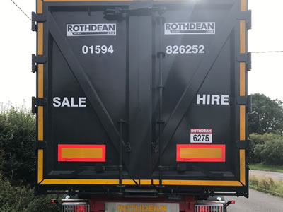Accordian style Tipper Trailers from Rothdean