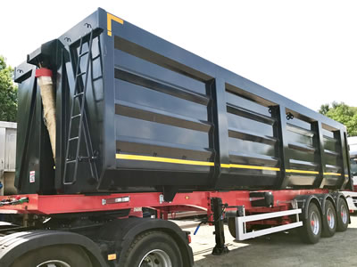 Exporting trucks and trailers from Rothdean UK