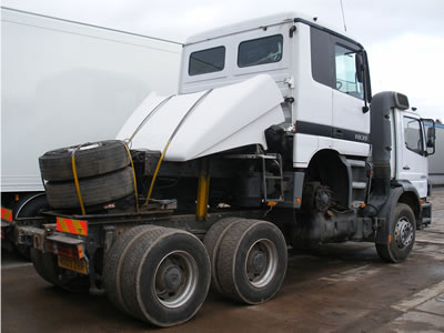 Exporting trucks and trailers from Rothdean UK