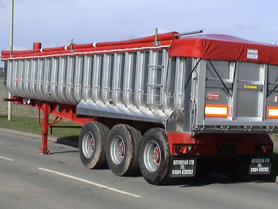 Aluminium U Shaped Tipping Trailers from Rothdean