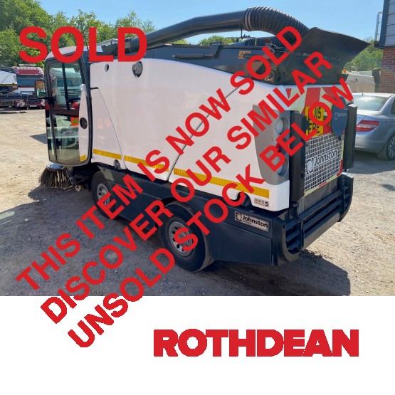 2015 JOHNSTON CX201 ROAD SWEEPER in Compact Sweepers