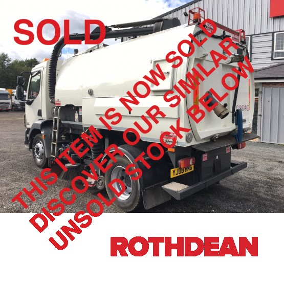 2008 DAF LF55-220 JOHNSTON in Truck Mounted Sweepers