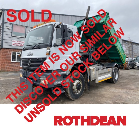 2006 MERCEDES AXOR 1824 in Tippers Rigid Vehicles
