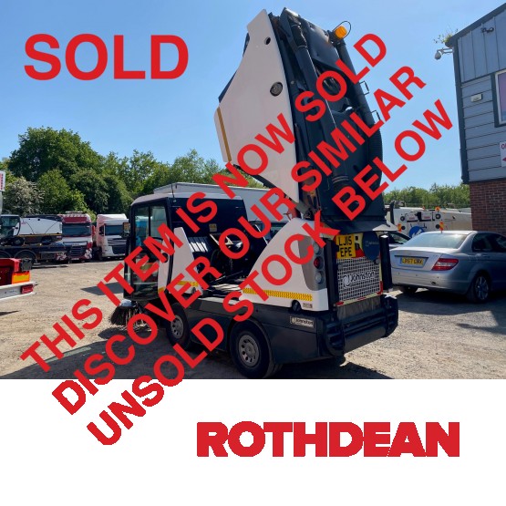 2015 JOHNSTON CX201 ROAD SWEEPER in Compact Sweepers