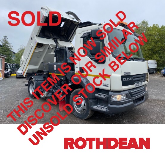 2013 DAF LF55-220 EEV ROAD SWEEPER in Truck Mounted Sweepers
