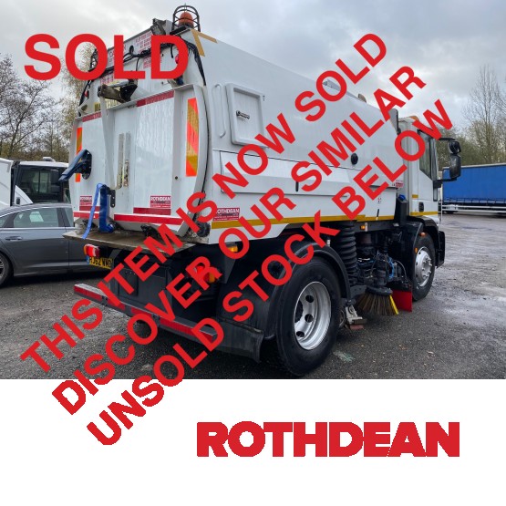 2013 IVECO 150E22 EEV EUROCARGO ROAD SWEEPER in Truck Mounted Sweepers