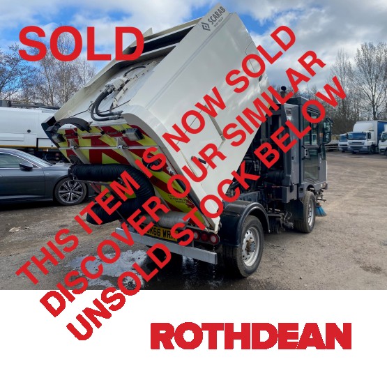 2016 SCARAB M25H ROAD SWEEPER in Compact Sweepers