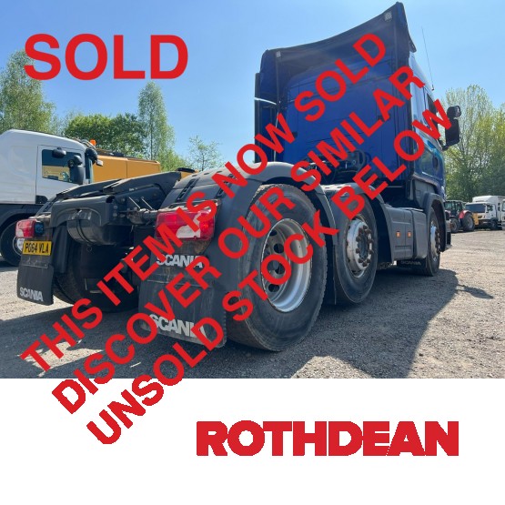 2014 SCANIA R450 in 6x2 Tractor Units