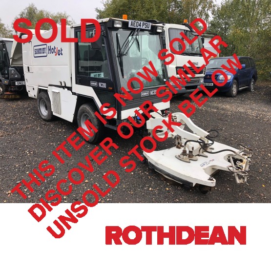 2004 SCHMIDT HOT JET SWEEPER in Compact Sweepers