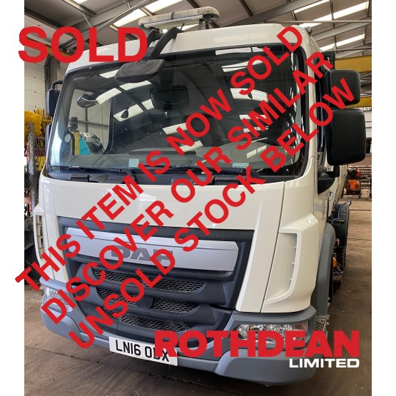 2016 DAF LF150 EURO 6 ROAD SWEEPER in Truck Mounted Sweepers