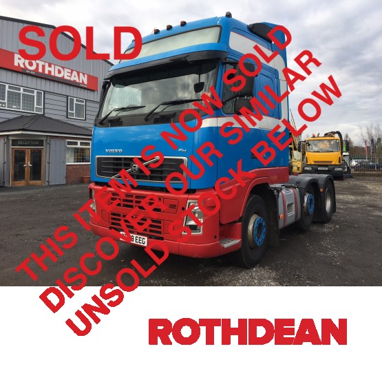2008 VOLVO FH480 in 6x2 Tractor Units