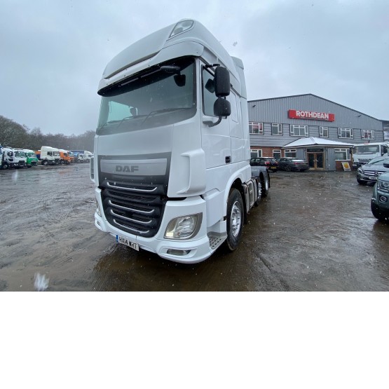 2014 DAF XF510 EURO 6 SUPER SPACE CAB in 6x2 Tractor Units