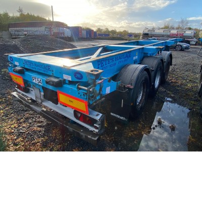 2008 MONTRACON SLIDING SKELETAL TRAILER