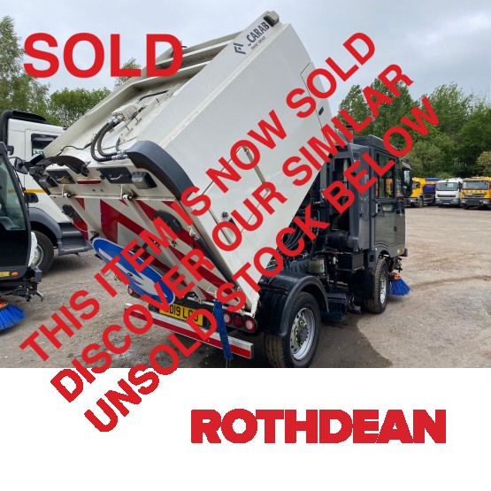 2019 SCARAB M25H ROAD SWEEPER in Compact Sweepers