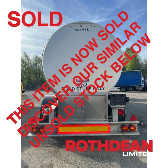 2007 MAGYAR FOOD TANKER TRAILER in Food & Chemical Tankers Trailers