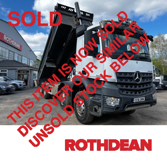 2016 MERCEDES AROCS 3243 BLUETEC 6 in Tippers Rigid Vehicles