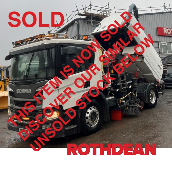 2019 SCANIA P250 ROAD SWEEPER in Truck Mounted Sweepers