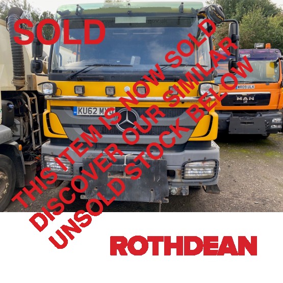 2012 MERCEDES AXOR 2629 GRITTER in Gritters