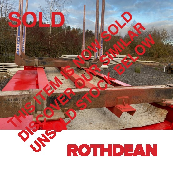 2011 SDC ALUCAR TIMBER BOLSTER in Flat Trailers Trailers
