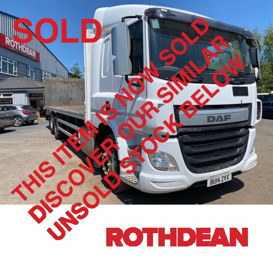 2014 DAF CF330 in Flatbed/Beavertail Rigid Vehicles