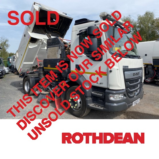 2018 DAF LF-230 ROAD SWEEPER in Truck Mounted Sweepers