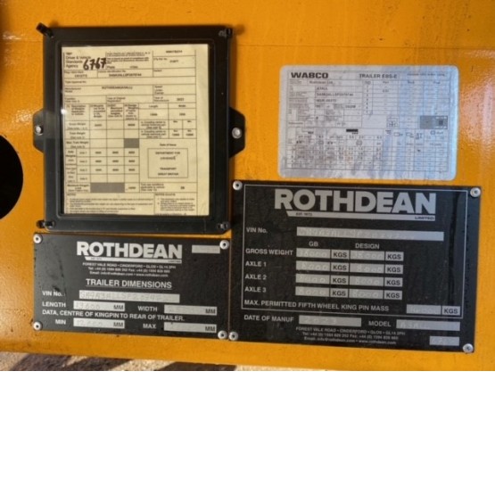 2023 Rothdean STEP FRAME LOWLOADER in Lowloaders Trailers