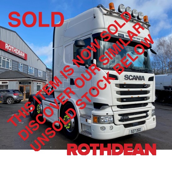 2016 SCANIA R520 V8 in 6x2 Tractor Units