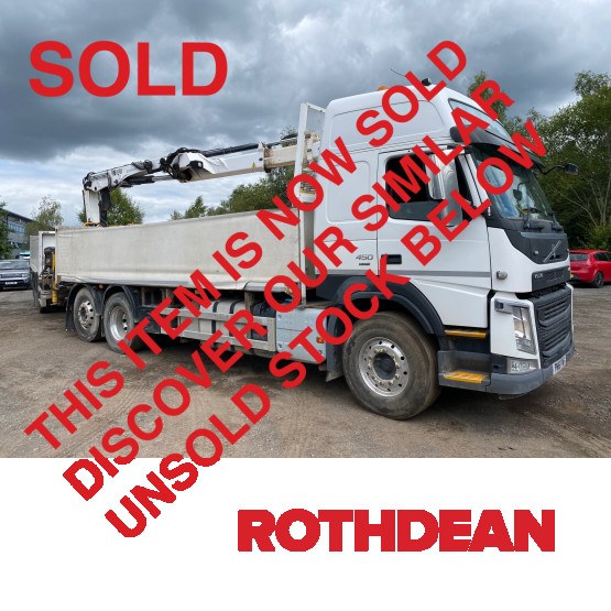 2016 VOLVO FM450 EURO 6 in Flatbed/Beavertail Rigid Vehicles