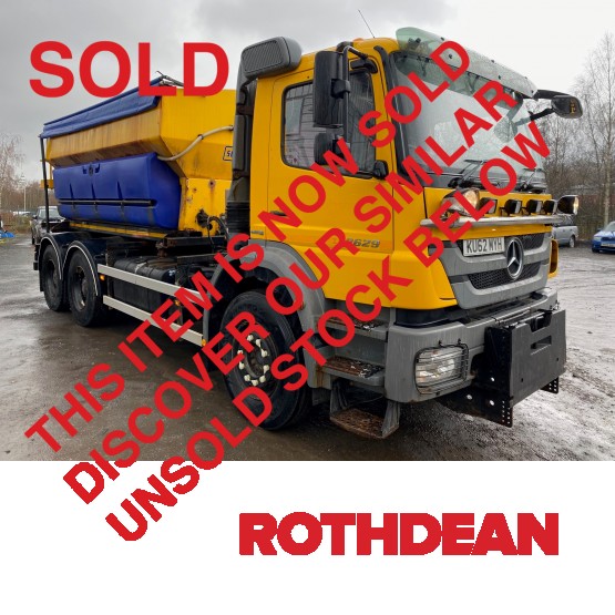 2012 MERCEDES 2629 AXOR GRITTER in Gritters