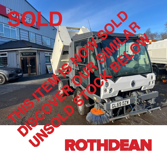 2019 SCARAB M25H ROAD SWEEPER in Compact Sweepers