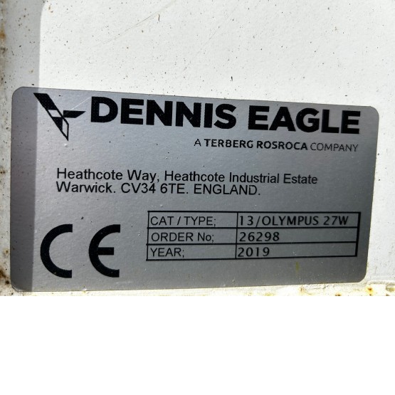 2019 DENNIS ELITE in Refuse Collection Vehicles (RCVs)