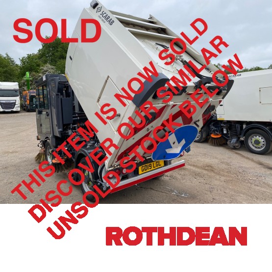 2019 SCARAB M25H ROAD SWEEPER in Compact Sweepers