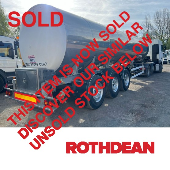 2007 MAGYAR FOOD TANKER TRAILER in Food & Chemical Tankers Trailers