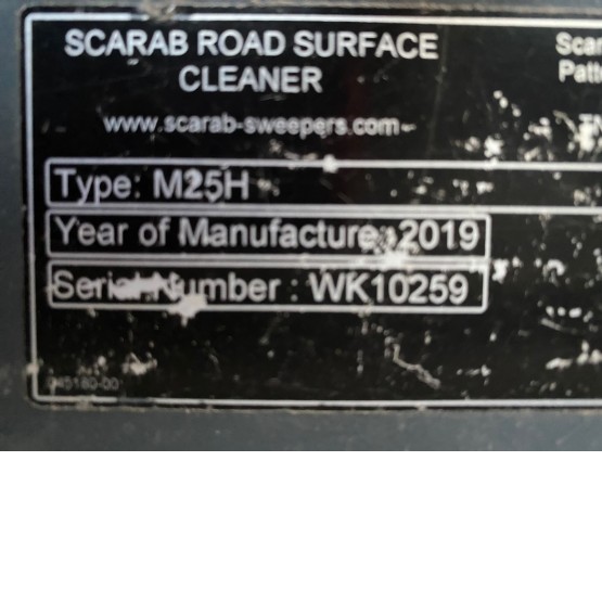 2019 SCARAB M25H ROAD SWEEPER in Compact Sweepers