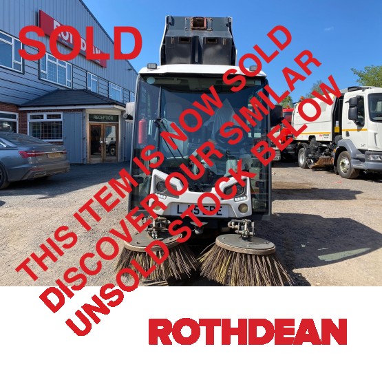 2015 JOHNSTON CX201 ROAD SWEEPER in Compact Sweepers