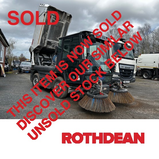 2015 SCHMIDT SWINGO 200+ ROAD SWEEPER in Compact Sweepers