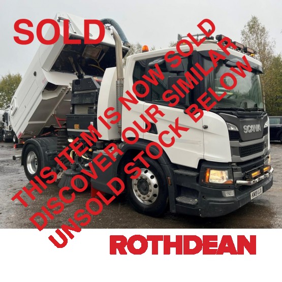2019 SCANIA P250 ROAD SWEEPER in Truck Mounted Sweepers