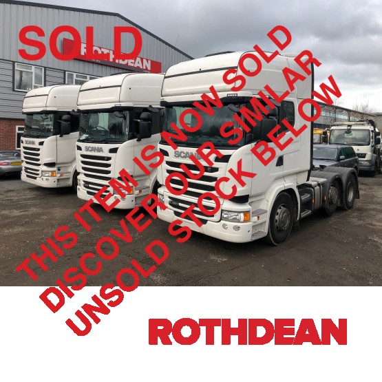 2015 SCANIA R450 EURO 6 in 6x2 Tractor Units