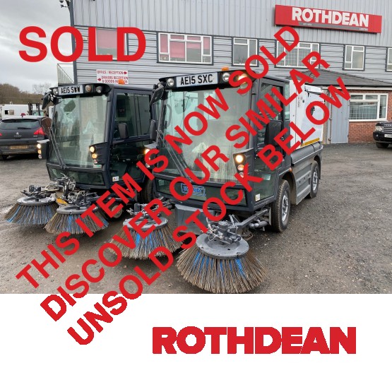2015 SCHMIDT SWINGO 200+ ROAD SWEEPER in Compact Sweepers
