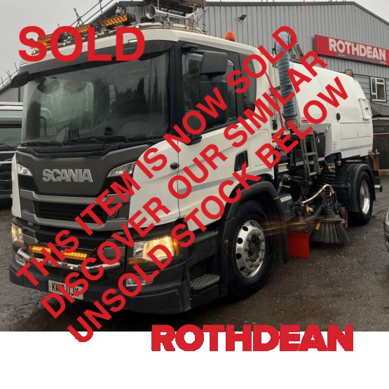 2019 SCANIA P250 ROAD SWEEPER in Truck Mounted Sweepers