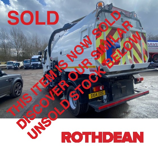 2014 DAF LF55-220 EURO 6 ROAD SWEEPER in Truck Mounted Sweepers