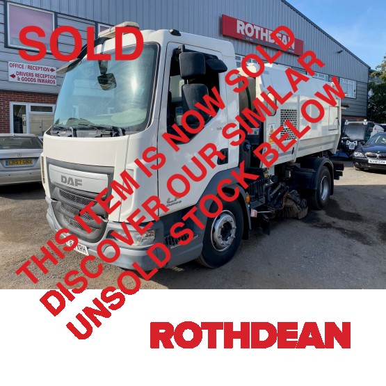 2015 DAF LF180 ROAD SWEEPER in Truck Mounted Sweepers