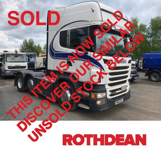 2013 SCANIA R44OLA in 6x2 Tractor Units
