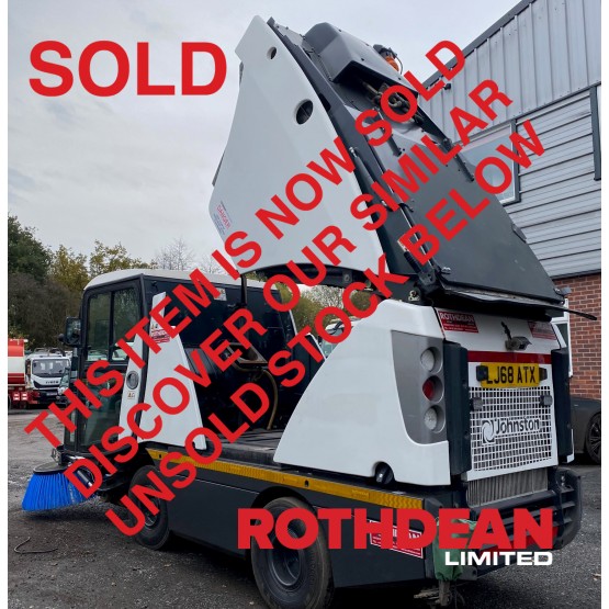 2018 JOHNSTON CX201 ROAD SWEEPER in Compact Sweepers