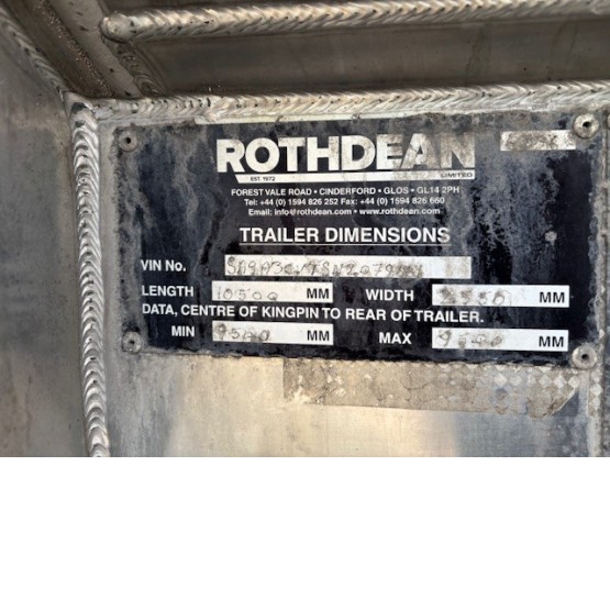2023 ROTHDEAN WASTE TANKER in Vacuum Tankers Trailers
