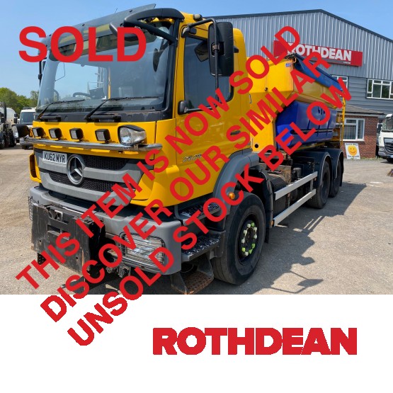2012 MERCEDES 2629 AXOR GRITTER in Gritters