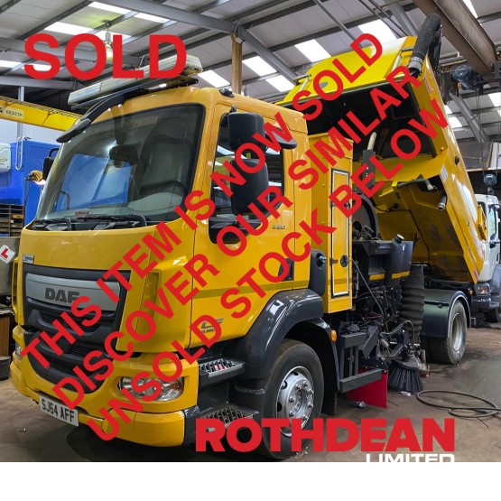 2014 DAF LF220 ROAD SWEEPER in Truck Mounted Sweepers