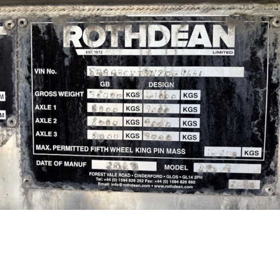 2023 ROTHDEAN WASTE TANKER in Vacuum Tankers Trailers
