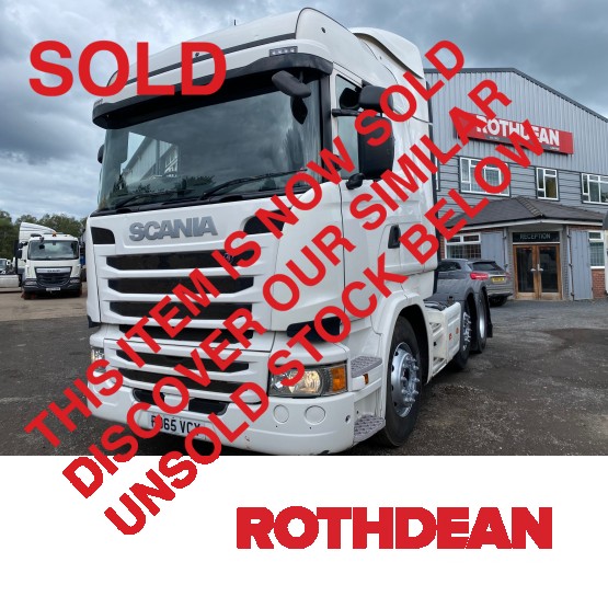 2015 SCANIA R450 in 6x2 Tractor Units