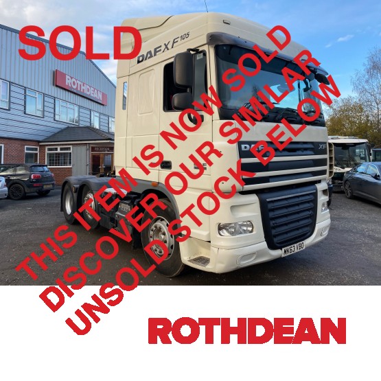 2013 DAF XF105-460 ATE in 6x2 Tractor Units